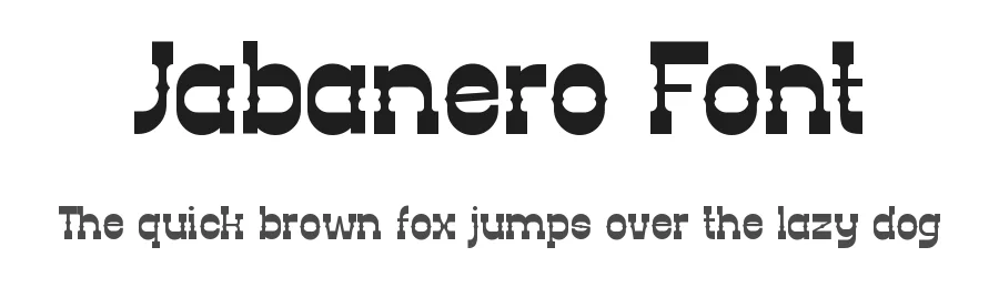 Jabanero Font by Rautan Studio — Decorative Font