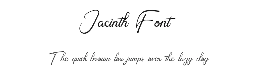 Jacinth Font by Design Amour — Script Handwritten Font