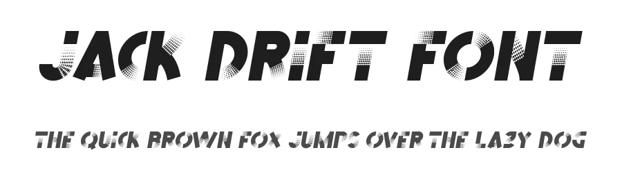 Jack Drift Font by noahtype — Decorative Font
