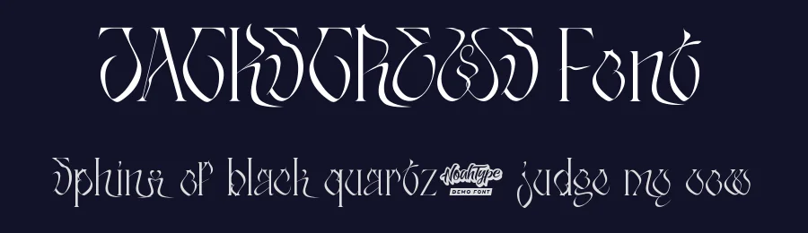 Jackscrews Font by noahtype — Display Font — thumbnail 2
