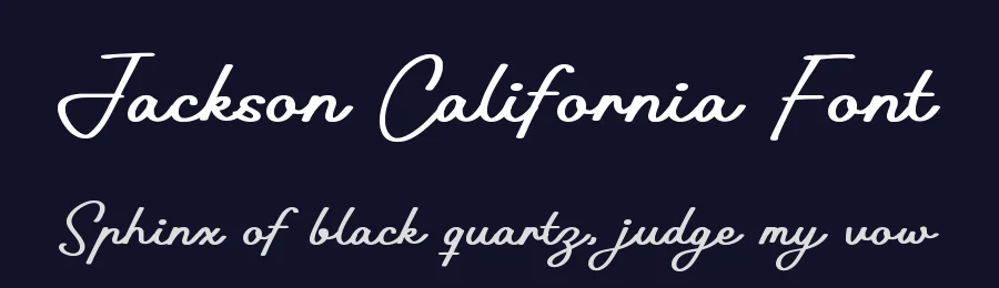 Jackson California Font by Allouse.Studio — Script Handwritten Font — thumbnail 2