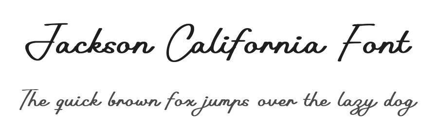 Jackson California Font by Allouse.Studio — Script Handwritten Font