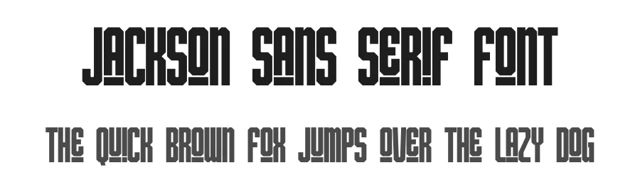 Jackson Sans Serif Font by Funtype — Decorative Font