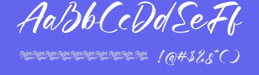 Jacky Bethomi – Handwritten Brush Font by stylishtype.co — Script Handwritten Font — thumbnail 3