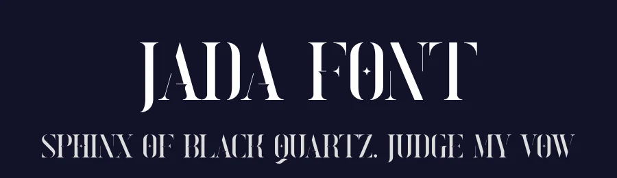 Jada Font by vpcreativeshop — Display Font — thumbnail 2
