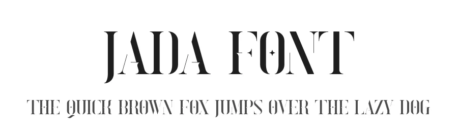 Jada Font by vpcreativeshop — Display Font