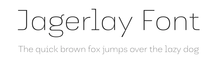 Jagerlay Font by Picador β Sans Serif Font