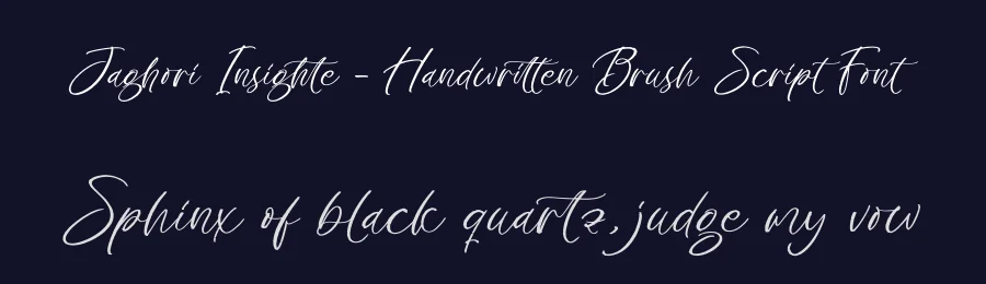 Jaghori Insighte – Handwritten Brush Script Font by letterenastudios — Script Handwritten Font — thumbnail 2