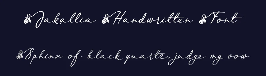 Jakallia Handwritten Font by andikastudio — Script Handwritten Font — thumbnail 2