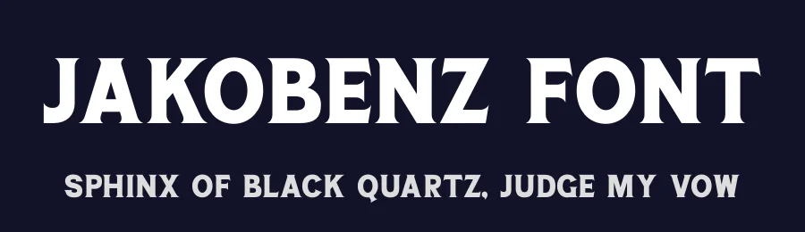 Jakobenz Font by grezlinestudio — Decorative Font — thumbnail 2