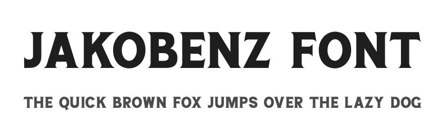 Jakobenz Font by grezlinestudio — Decorative Font