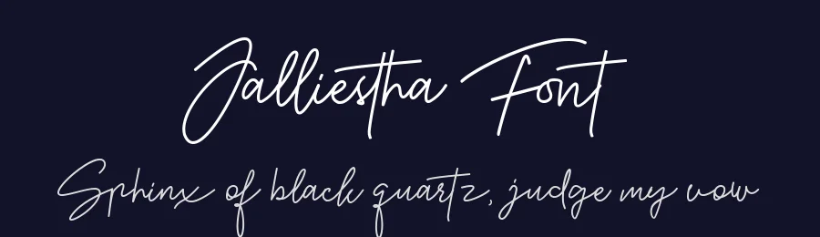 Jalliestha Font by zeenesia studio — Script Handwritten Font — thumbnail 2