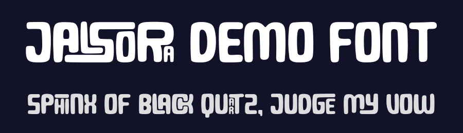 Jalsora Demo Font by ahweproject — Display Font — thumbnail 2