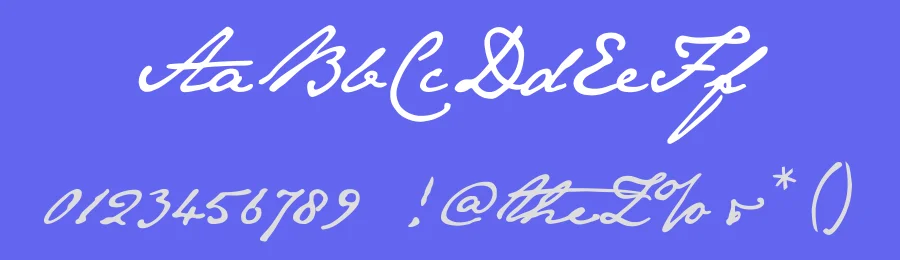 Jane Austen Signature Font by pia-frauss — Script Handwritten Font — thumbnail 3