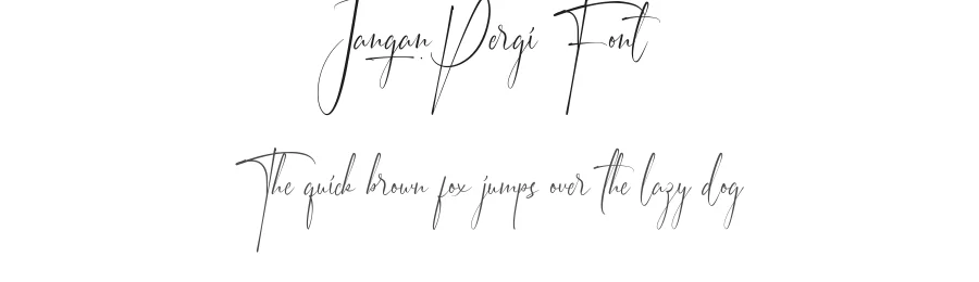 Jangan Pergi Font by nihstudio — Script Handwritten Font
