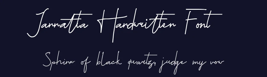 Jannatta Handwritten Font by Allouse.Studio — Script Handwritten Font — thumbnail 2