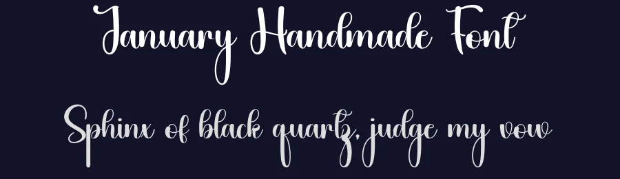 January Handmade Font by inermediaSTUDIO — Script Handwritten Font — thumbnail 2