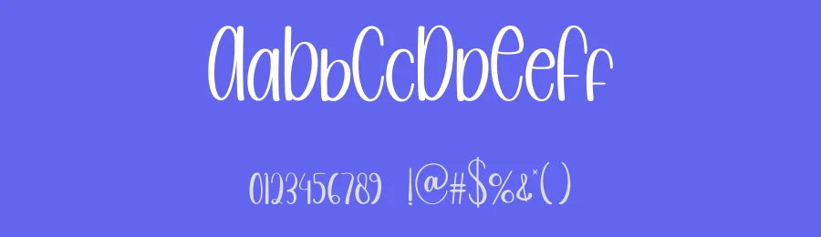 January Holiday Display Typeface by creativeletter — Display Font — thumbnail 3