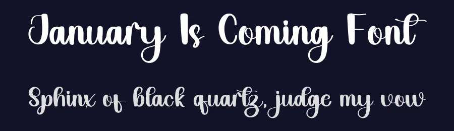 January Is Coming Font by inermediaSTUDIO — Script Handwritten Font — thumbnail 2