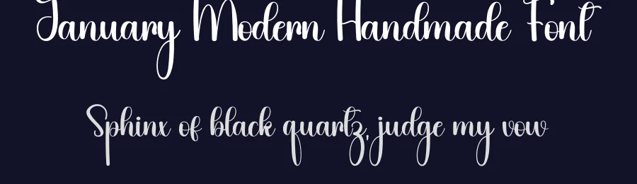 January Modern Handmade Font by inermediaSTUDIO — Script Handwritten Font — thumbnail 2