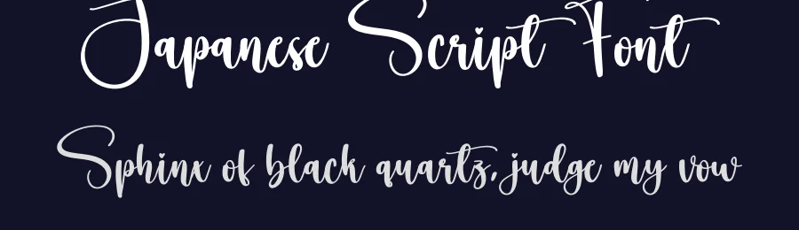 Japanese Script Font by creativeletter — Script Handwritten Font — thumbnail 2