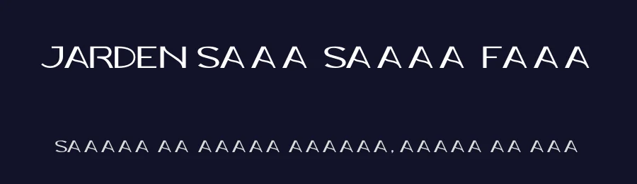 JARDEN Sans Serif Font by Artsigma Design — Sans Serif Font — thumbnail 2