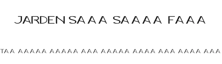 JARDEN Sans Serif Font by Artsigma Design β Sans Serif Font