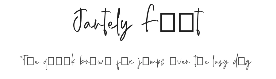 Jartely Font by didiksaputra — Script Handwritten Font