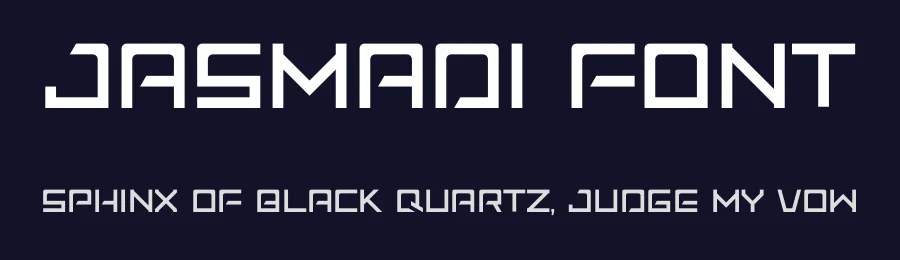 Jasmadi Font by albert_kalingga — Display Font — thumbnail 2
