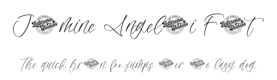 Jasmine Angeloni Font by letterenastudios — Script Handwritten Font
