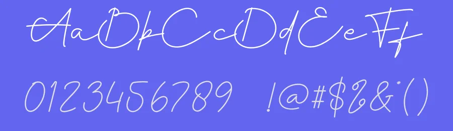 Jasmine Handwritten Script Font by creativeletter — Script Handwritten Font — thumbnail 3