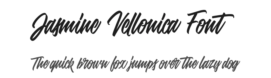 Jasmine Vellonica Font by metafontsy — Script Handwritten Font