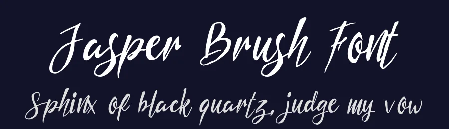 Jasper Brush Font by Gfont — Script Handwritten Font — thumbnail 2