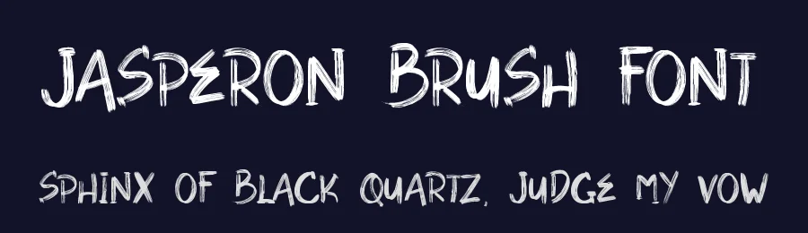 Jasperon Brush Font by Dmletter studio — Script Handwritten Font — thumbnail 2