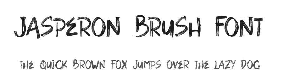 Jasperon Brush Font by Dmletter studio — Script Handwritten Font