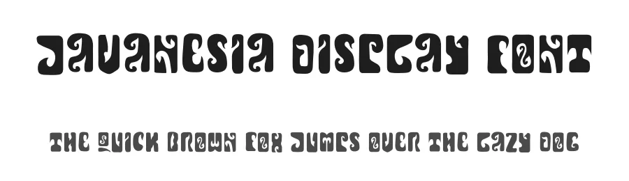 Javanesia Display Font by jetsmax — Decorative Font
