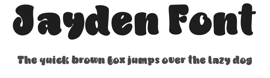 Jayden Font by Dantype — Display Font