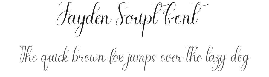 Jayden Script Font by andikastudio — Script Handwritten Font