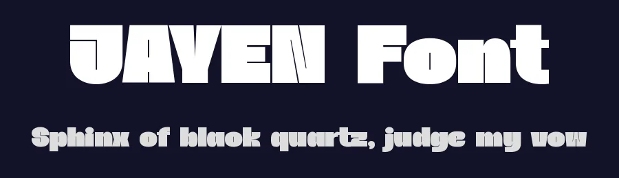 JAYEN Font by Rautan Studio — Display Font — thumbnail 2