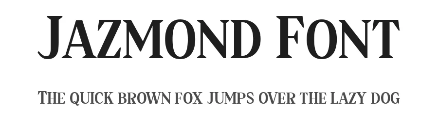Jazmond Font by Drizy — Serif Font