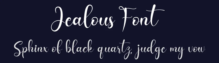 Jealous Font by kateengciu — Script Handwritten Font — thumbnail 2