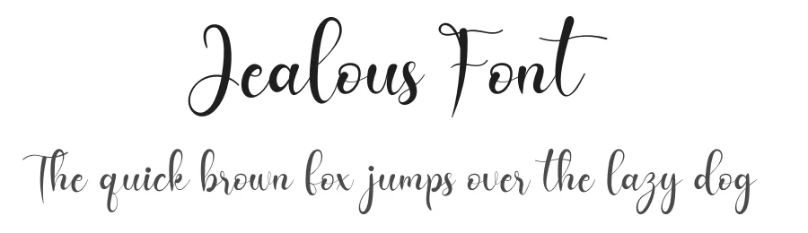 Jealous Font by kateengciu — Script Handwritten Font