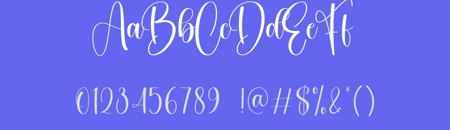 Jealousy Calligraphy Font by creativeletter — Script Handwritten Font — thumbnail 3