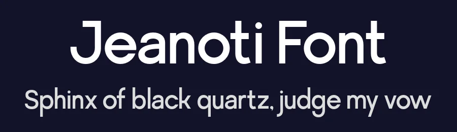 Jeanoti Font by burntilldead — Decorative Font — thumbnail 2