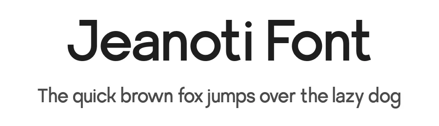 Jeanoti Font by burntilldead — Decorative Font