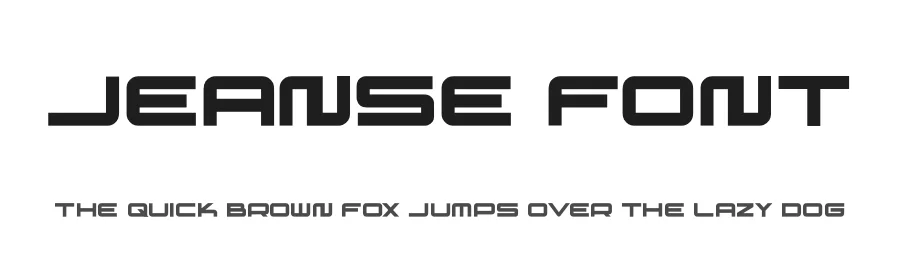 Jeanse Font by hayoyuka8 — Display Font