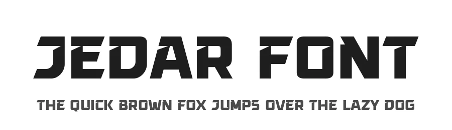 Jedar Font by Sensatype Studio — Display Font