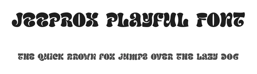 Jeeprox Playful Font by Lorenzo Martinez — Decorative Font