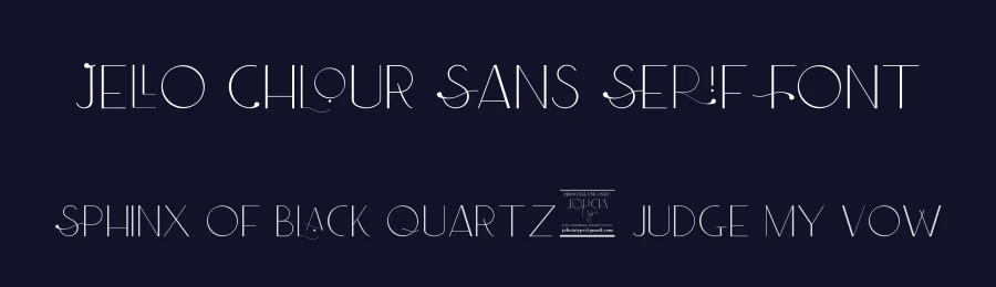 Jello Chlour Sans Serif Font by Jolicia Type — Sans Serif Font — thumbnail 2