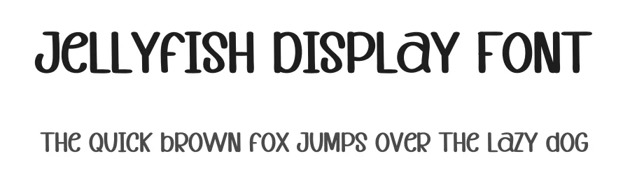 Jellyfish Display Font by inermediaSTUDIO — Display Font